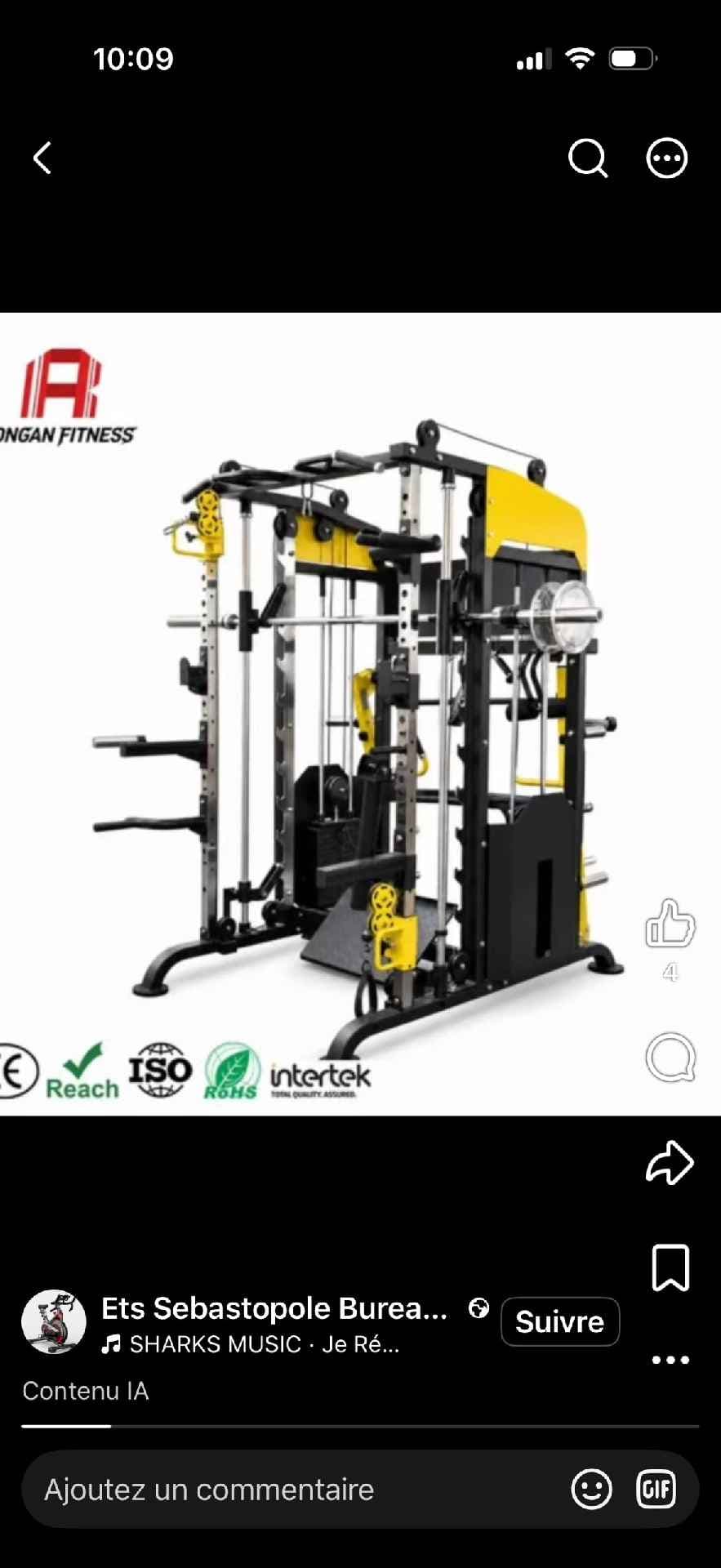 machine de musculation multifonction 02