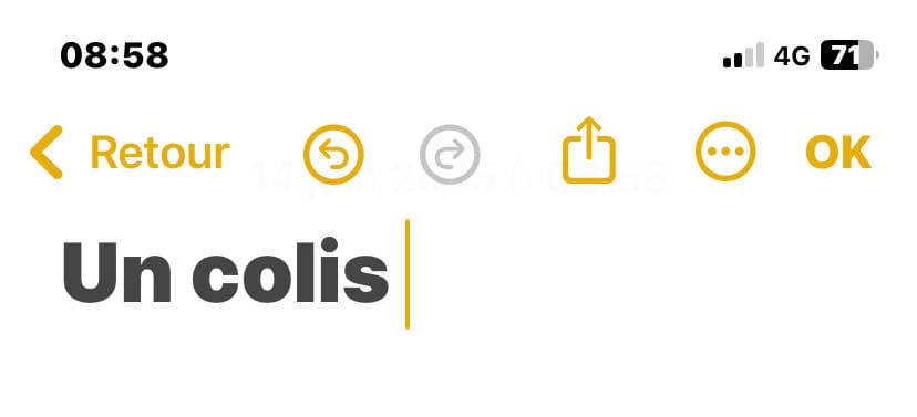 colis 