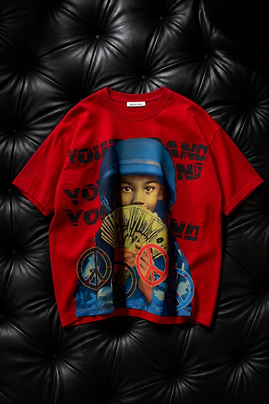 T-shirt rouge streetwear