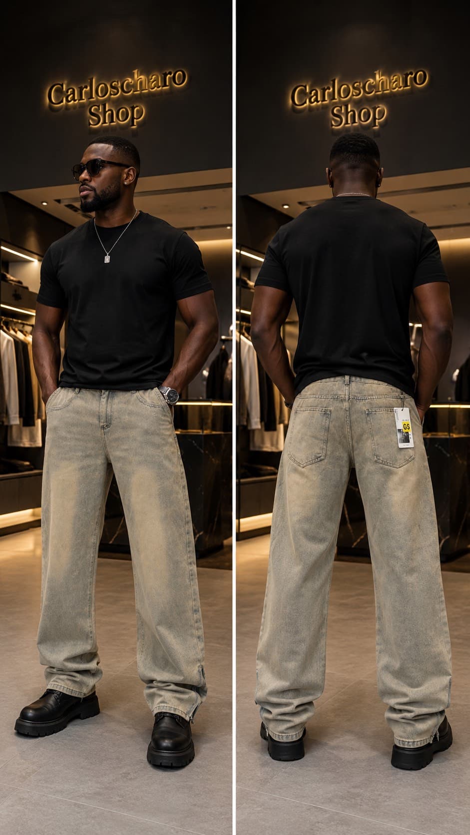 pantalon jean baggy