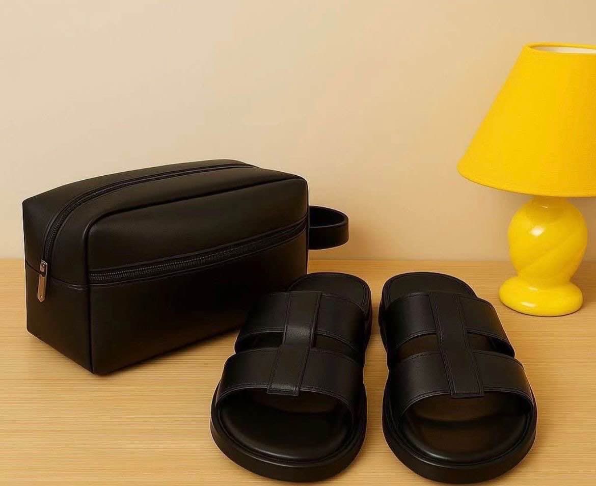sandales en cuir hommes