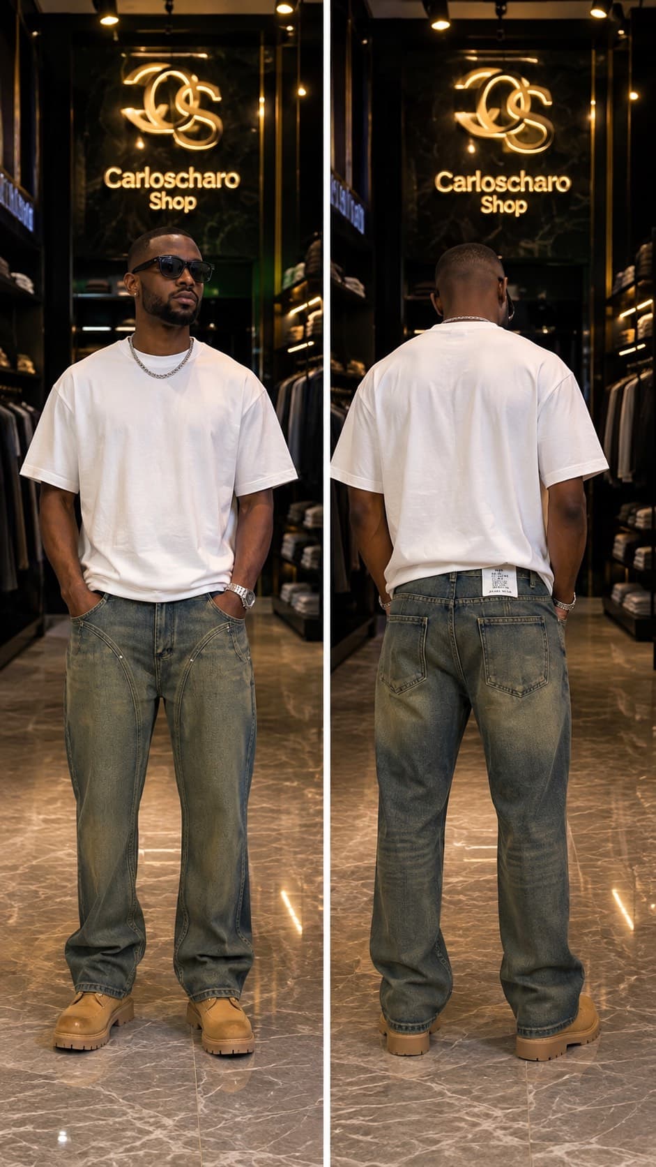 pantaloon jean baggy