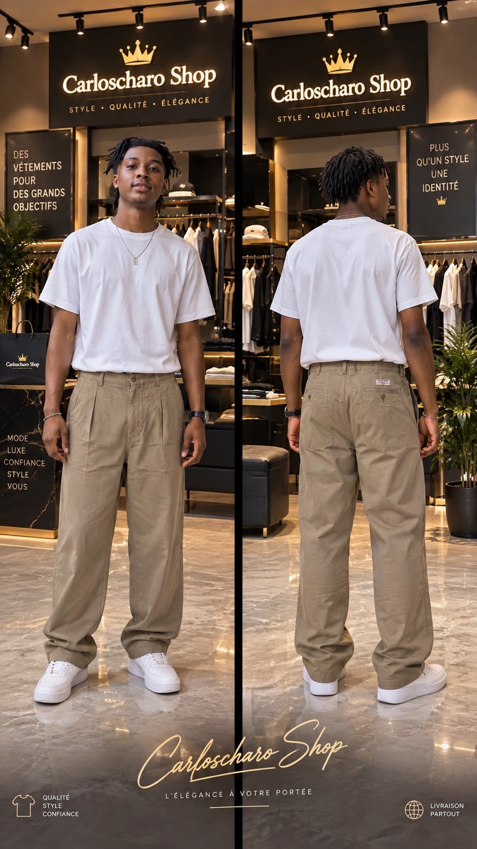 pantalon cargo