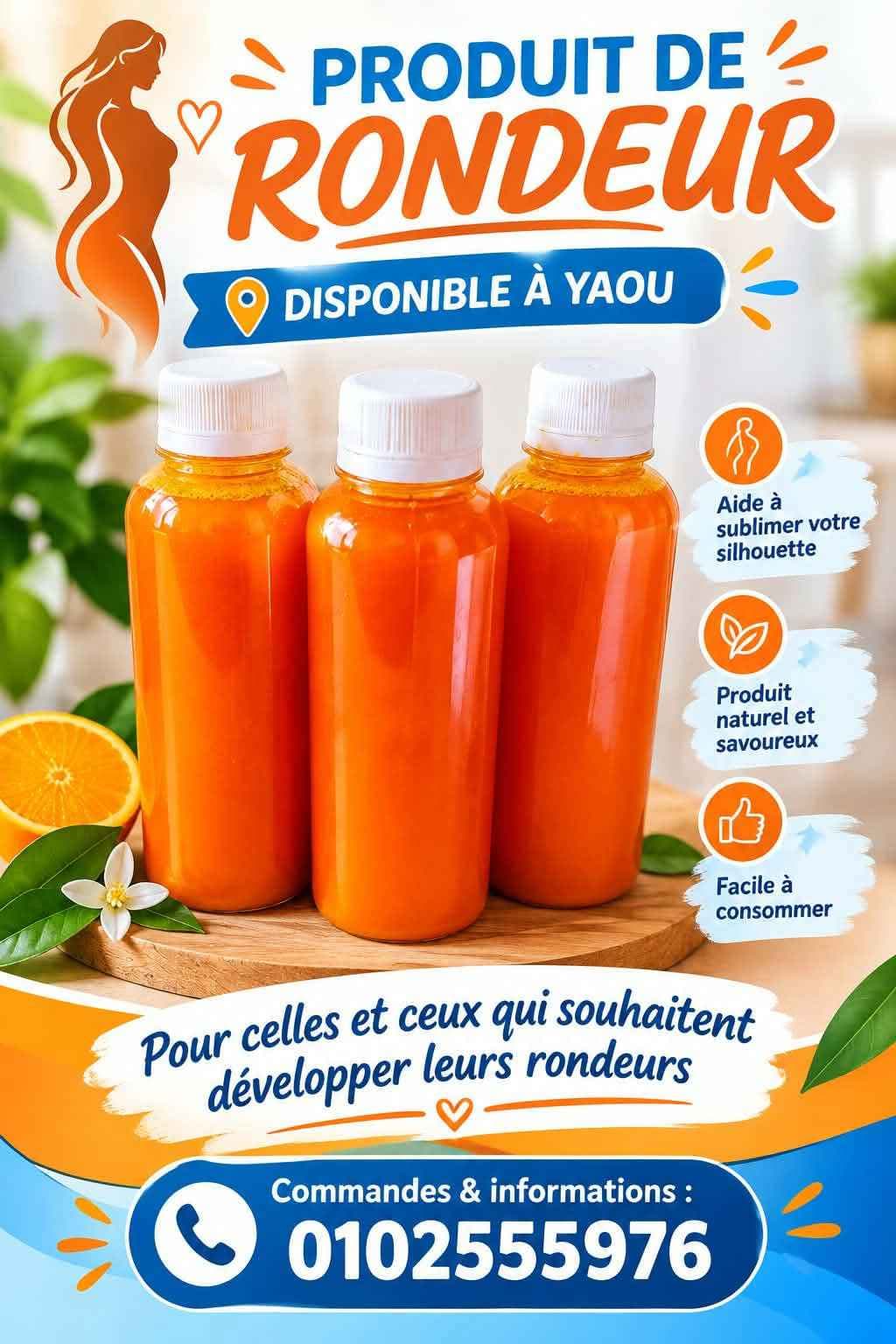 sirup pour rondeur