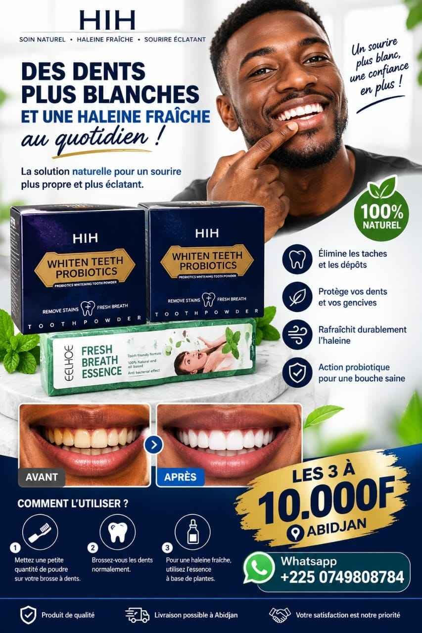 produits de dent