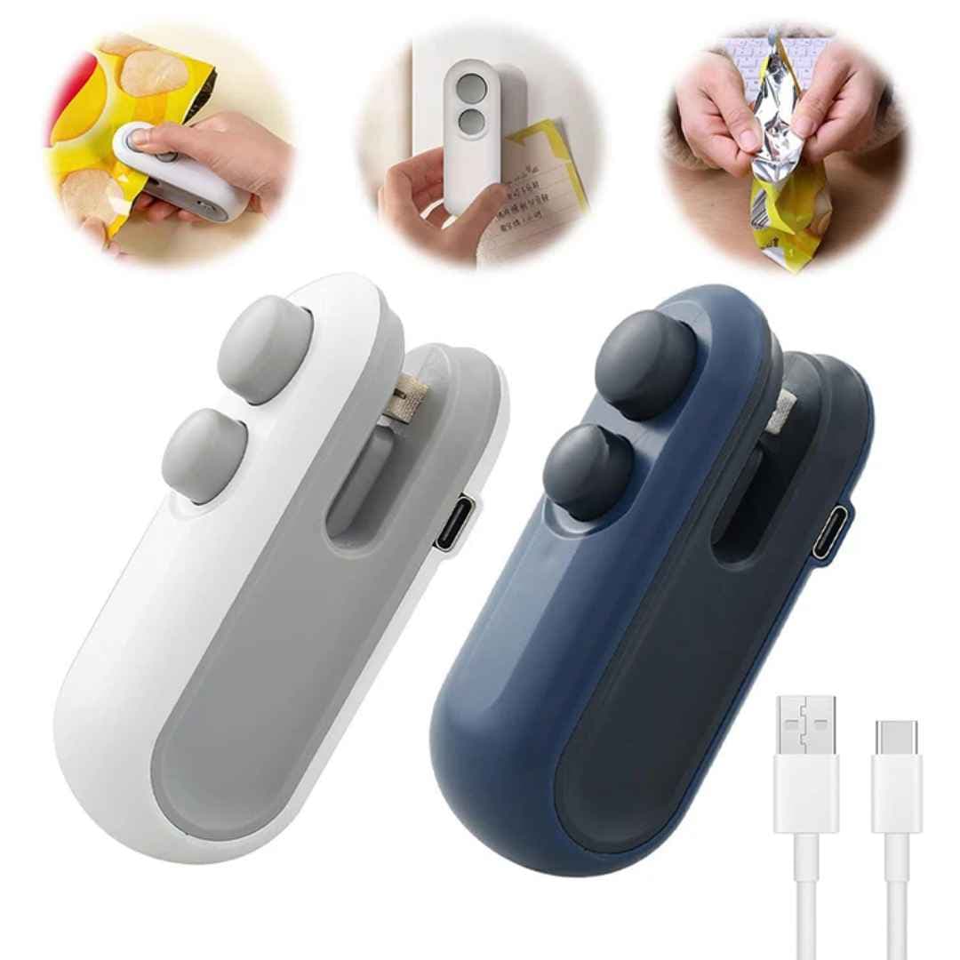 Mini scelleur d'emballage rechargeable par Usb