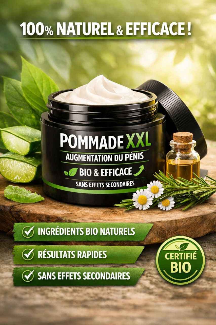 Pommade XXL: performance masculine