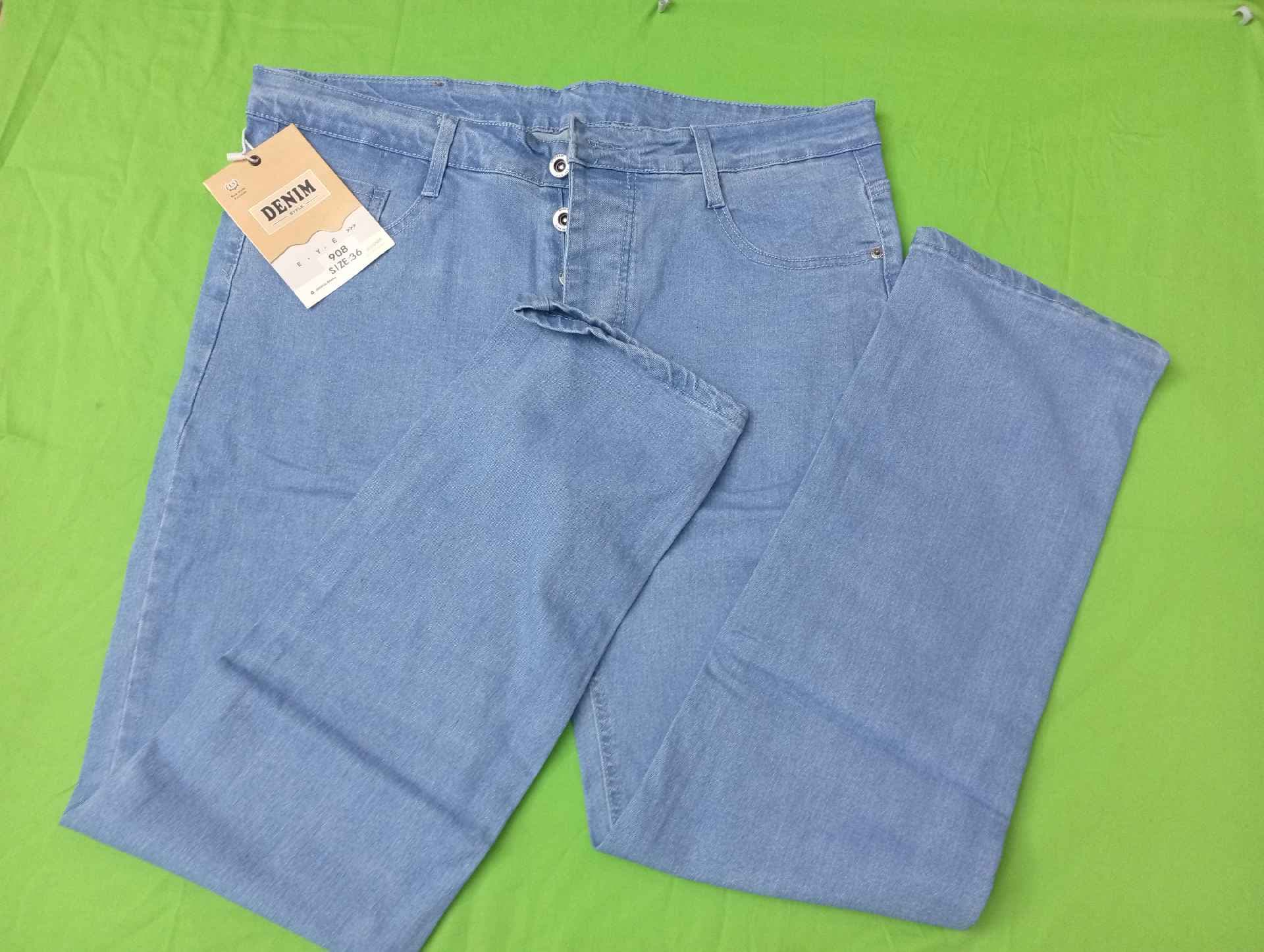 Jeans homme bleu ciel