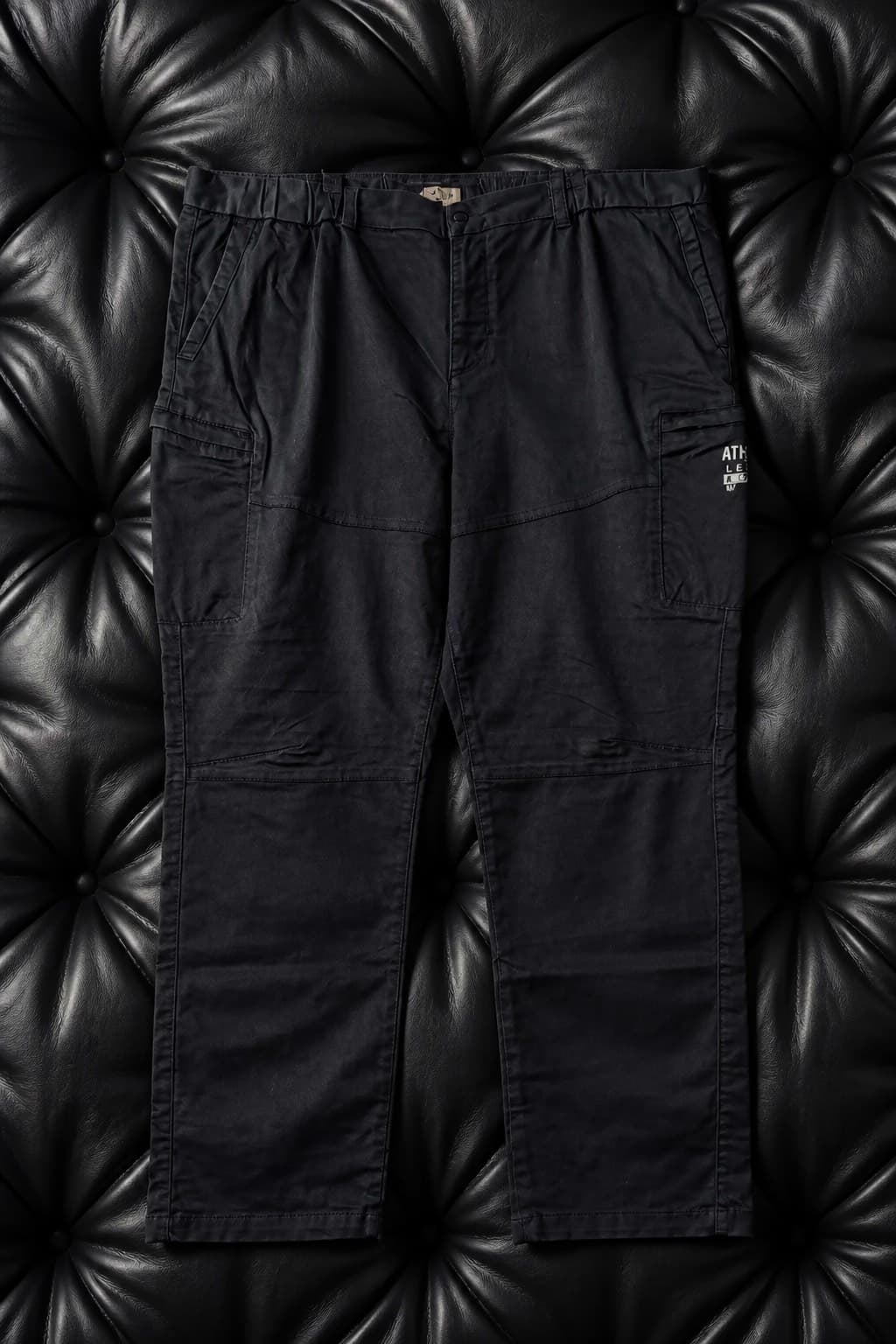 pantalon cargo noir robuste