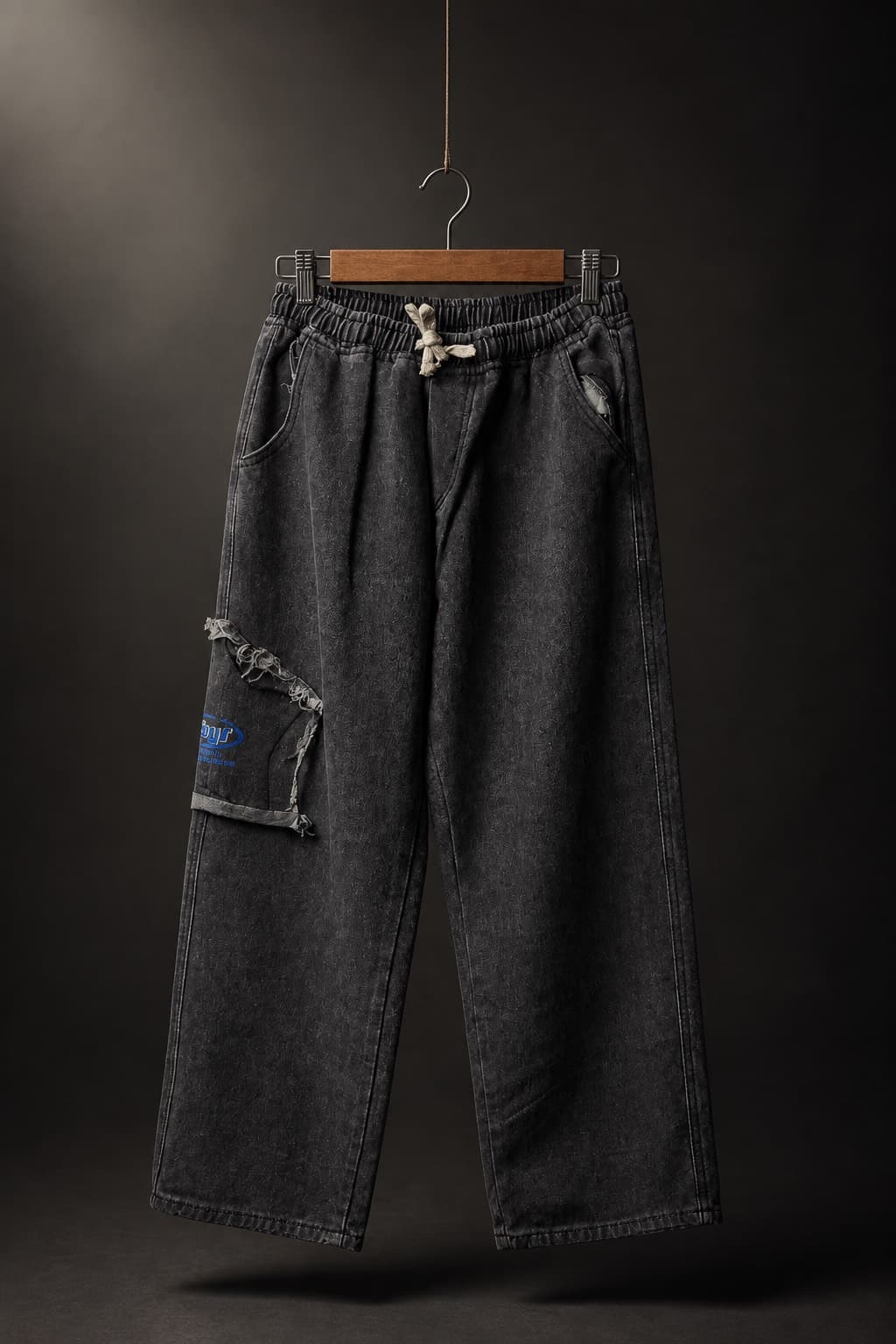 pantalon jean cargo