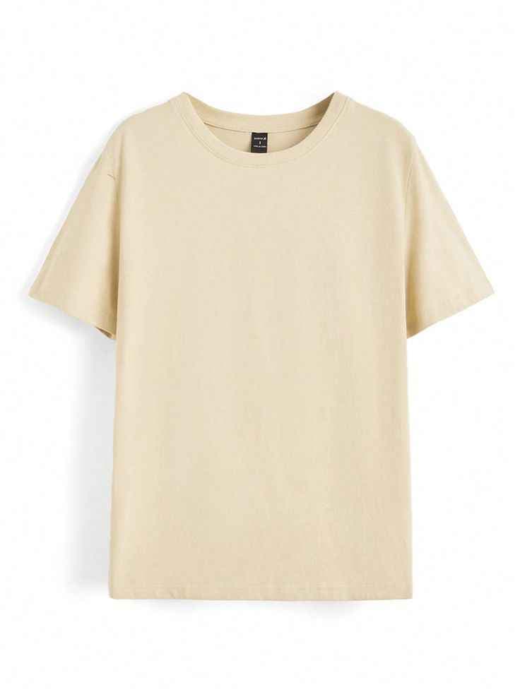 T-SHIRT MARRON CLAIR