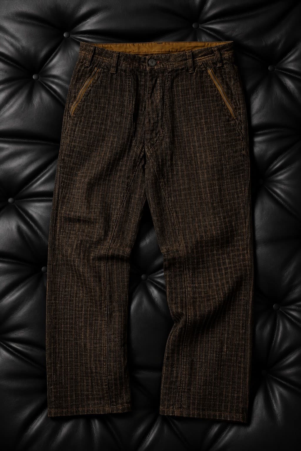 pantalon cargo marron