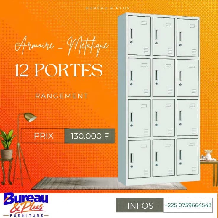 Armoire Metalique 12 portes
