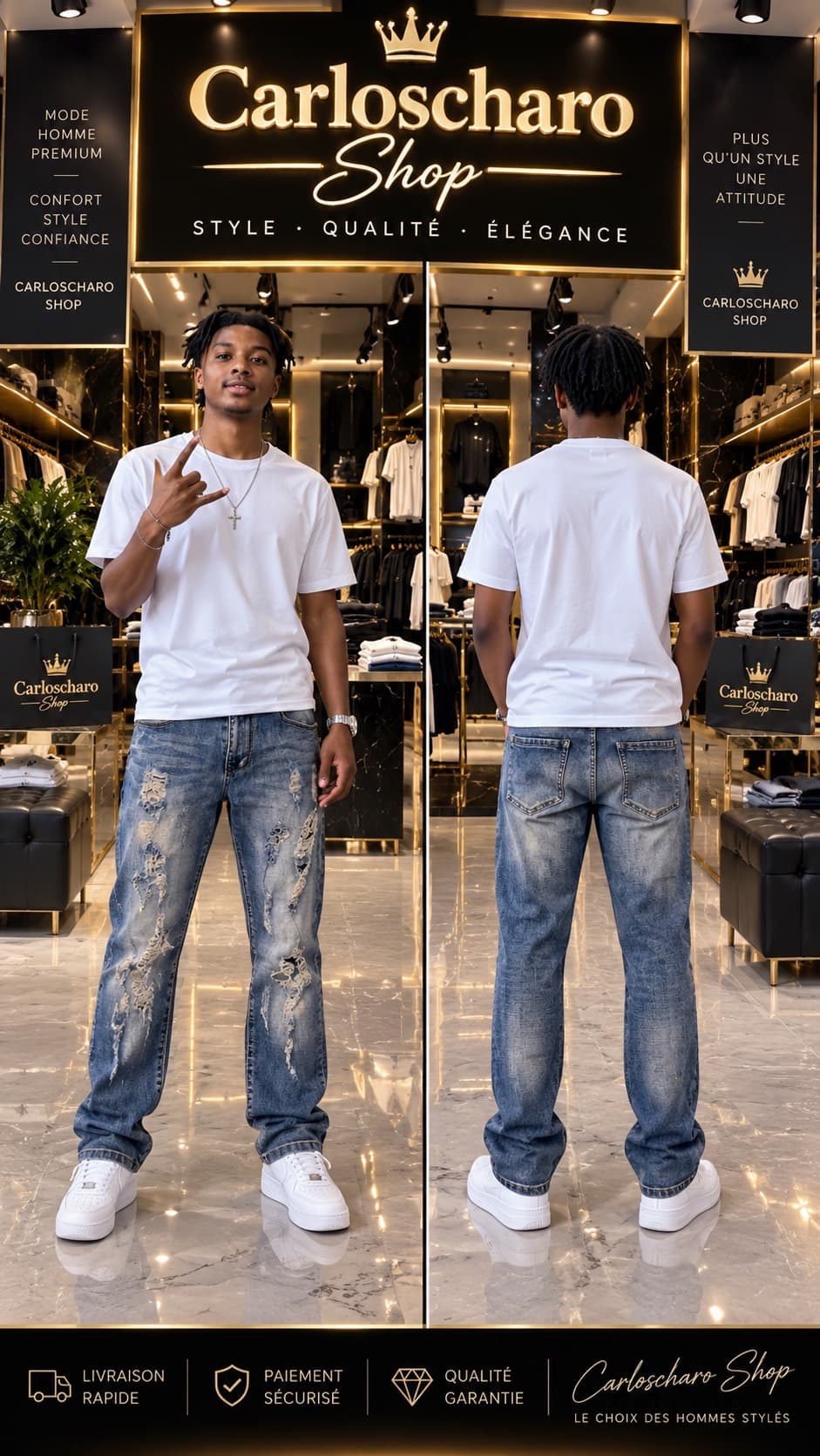 pantalon jean