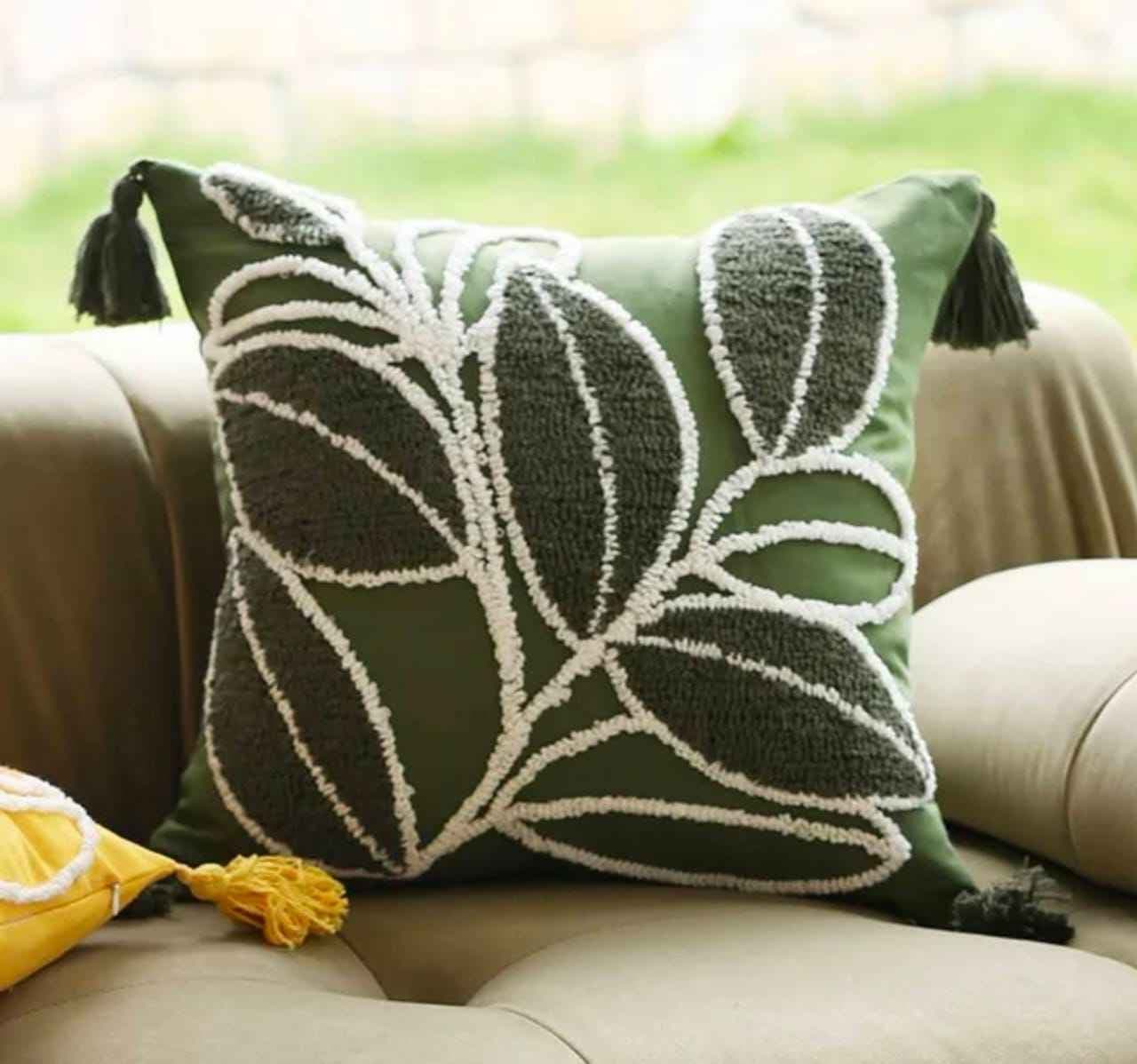 coussin brodé