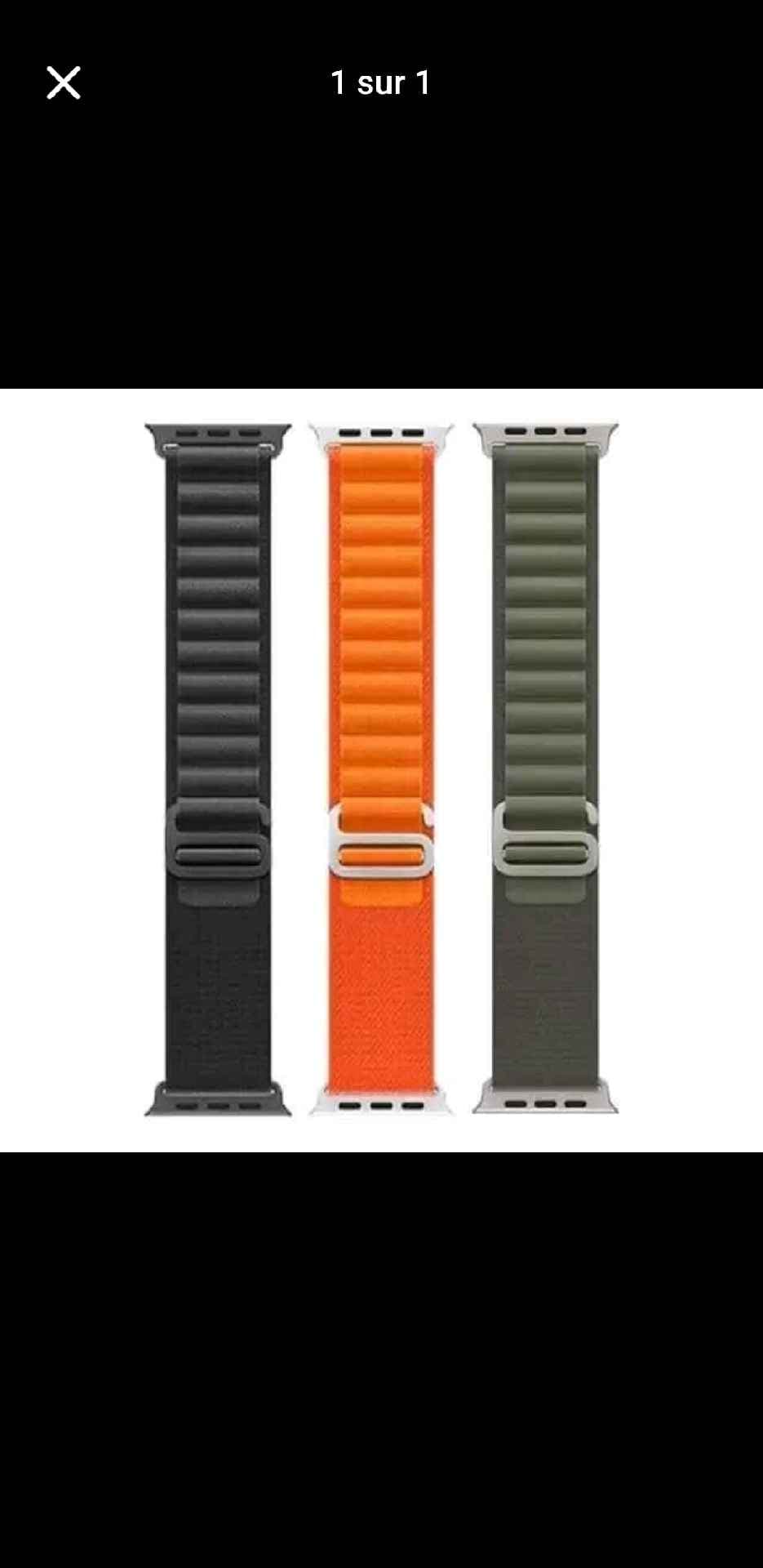 Bracelet en nylon pour Smart Watch