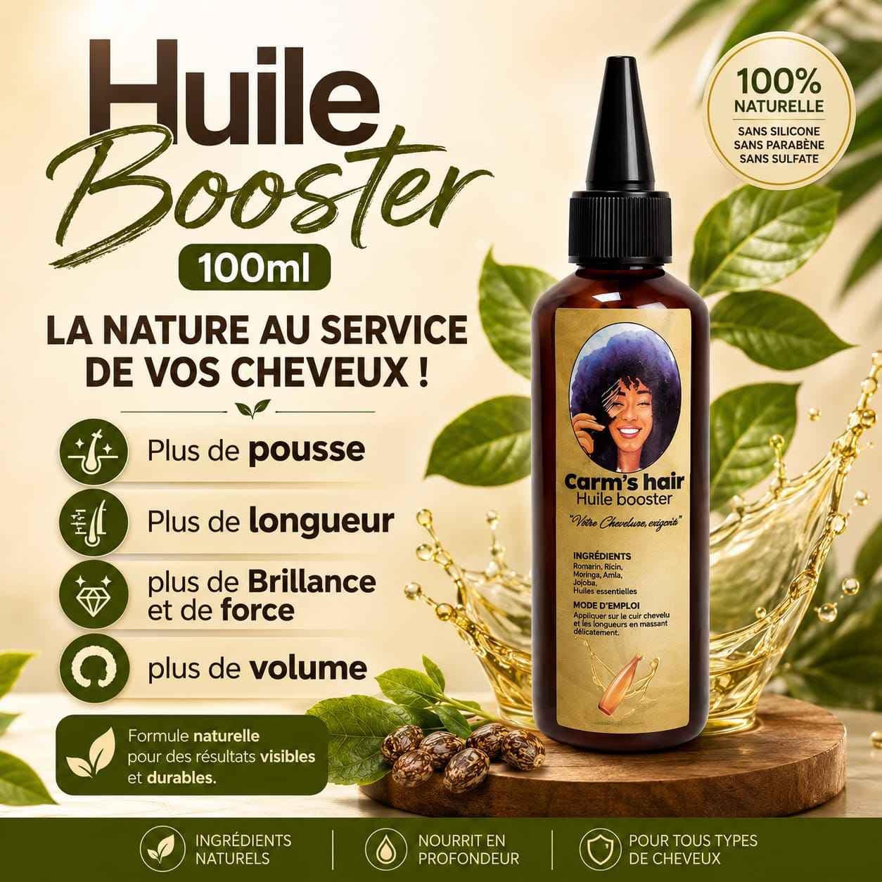 huile booster