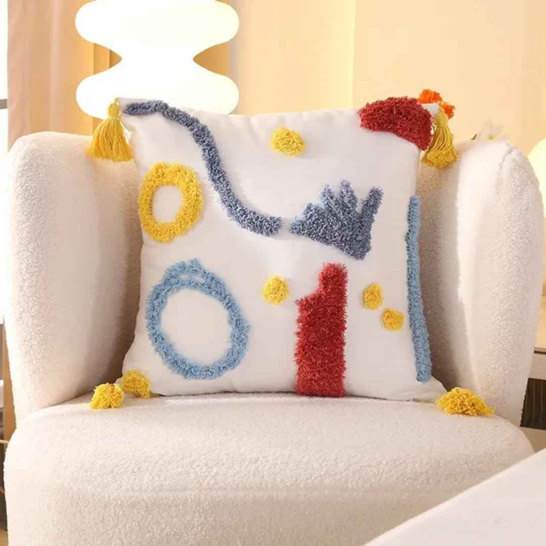 coussin brodé