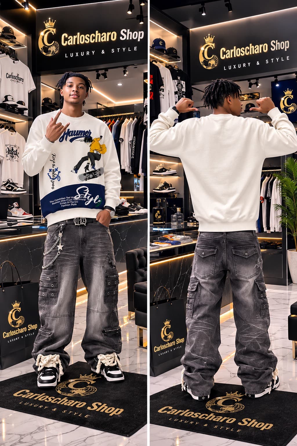 pull-over streetwear stylé