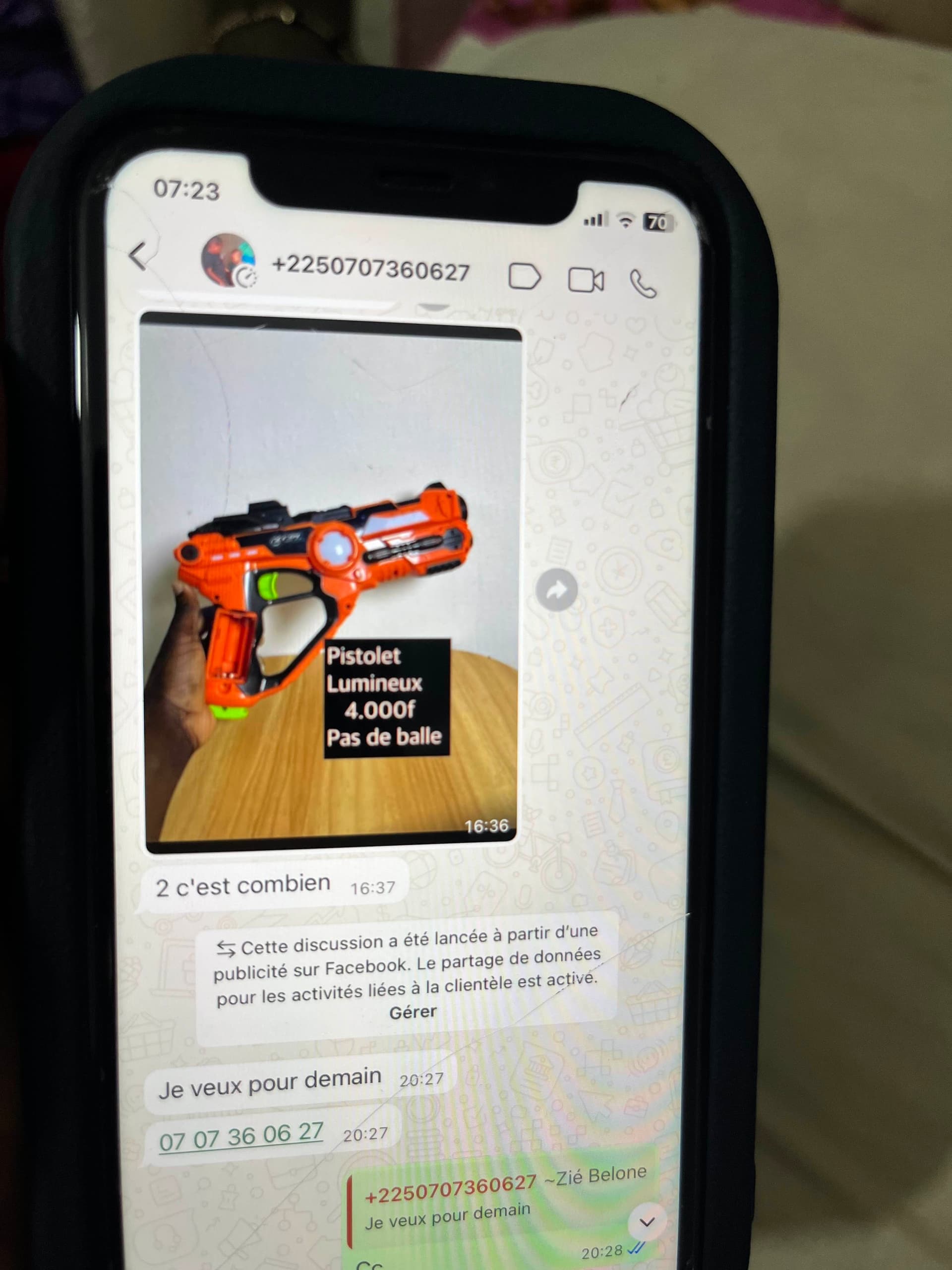 pistolet