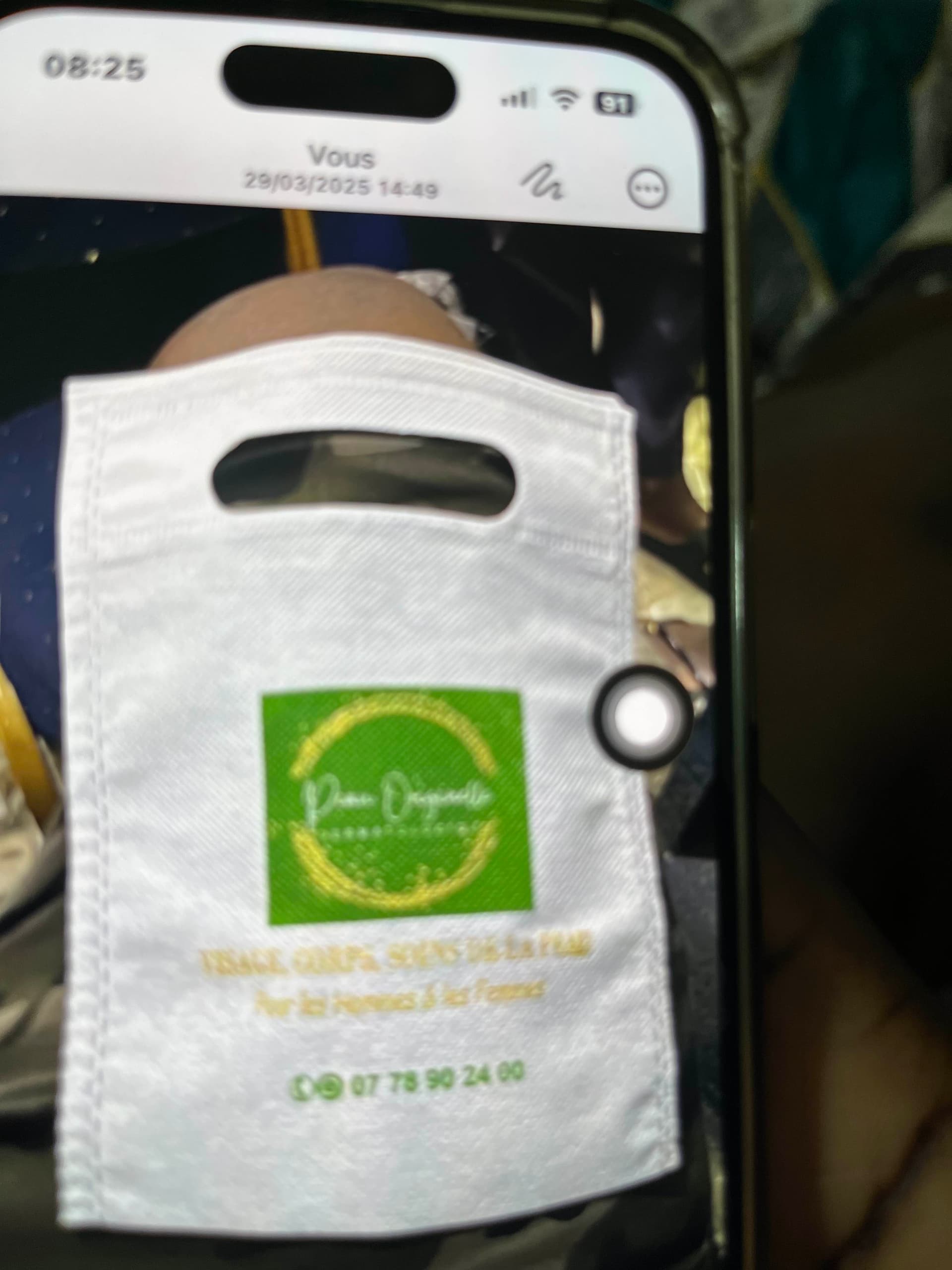 sachet peau originelle
