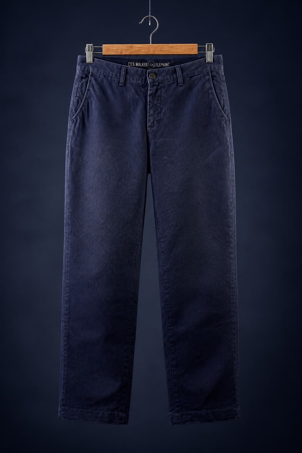 pantalon cargo bleu