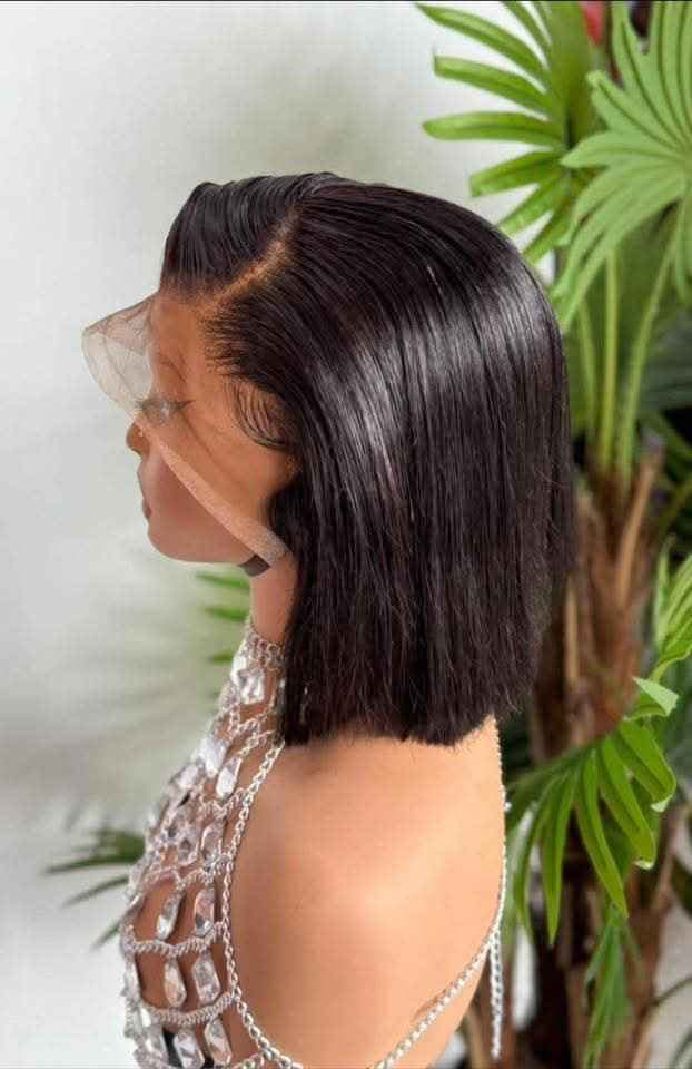 perruque coupe carré longueur 12
