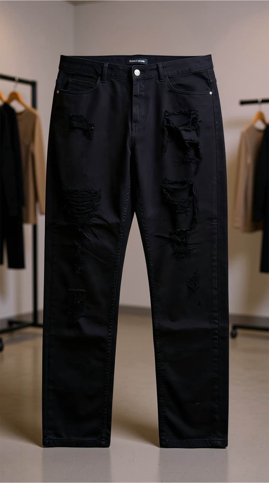 pantalon jean noir