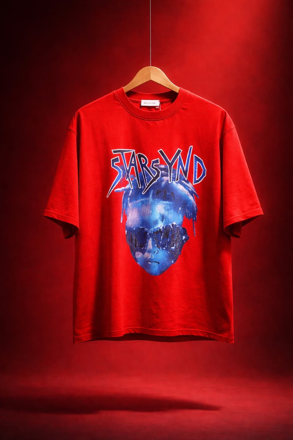 T-shirt rouge streetwear