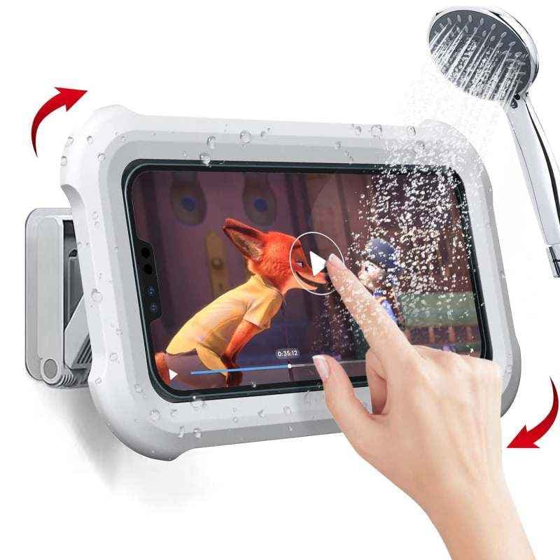 Support de téléphone pour la douche