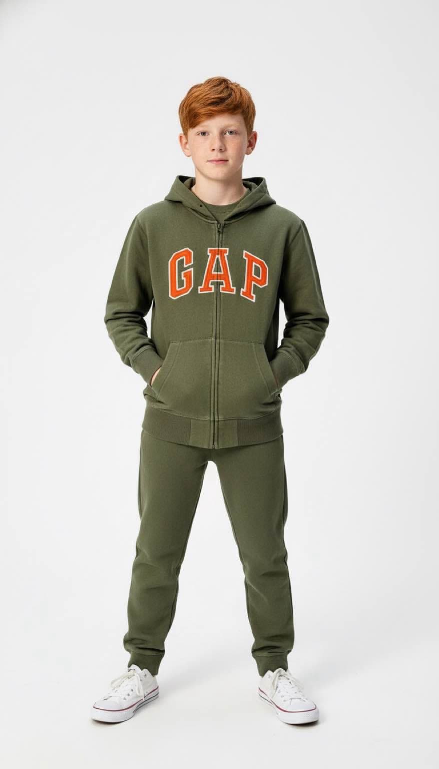 pull-over vert GAP