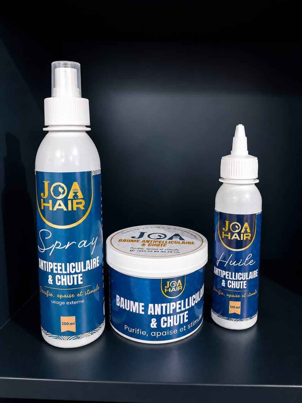 Gamme Antipelliculaire et chute