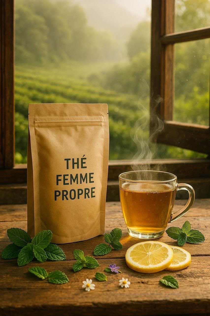 thé intime femme propre , eau de toilette intime femme propre