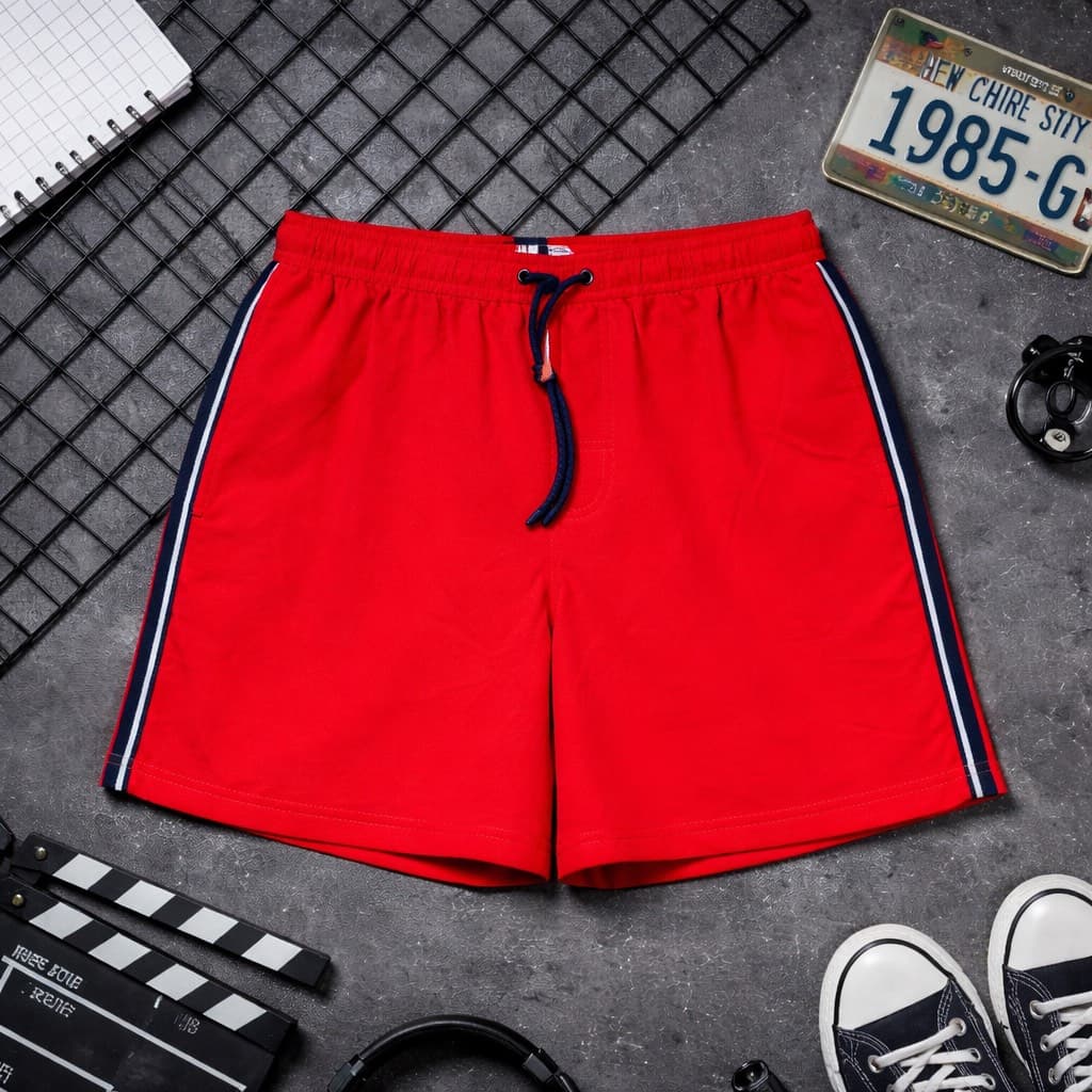 shorts rouge