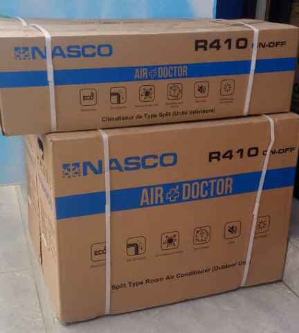 Nasco Split 1Cv - R-410- Virus Air Doctor- Facade Blanche
