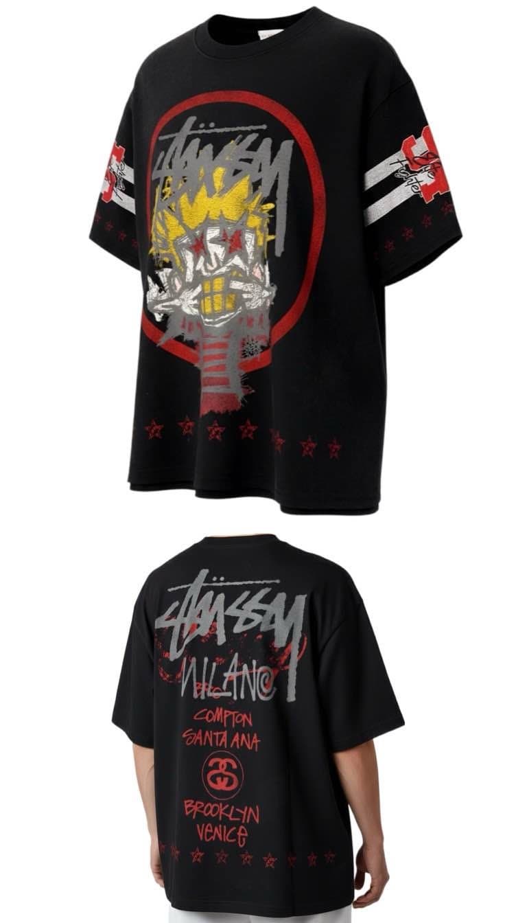 T-shirt noir streetwear