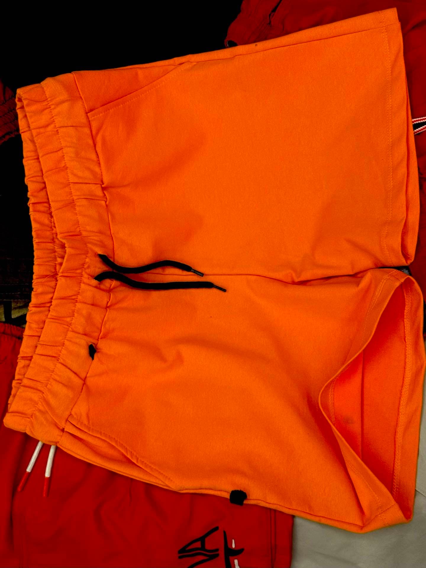 short orange en Cotton