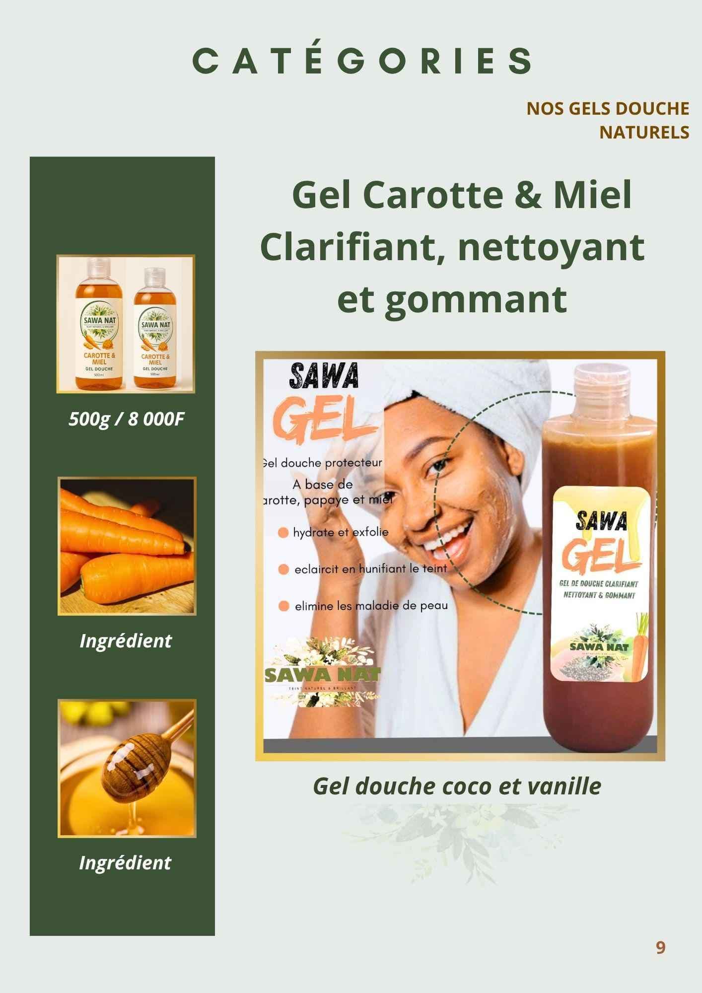 Sawa Gel Carotte 