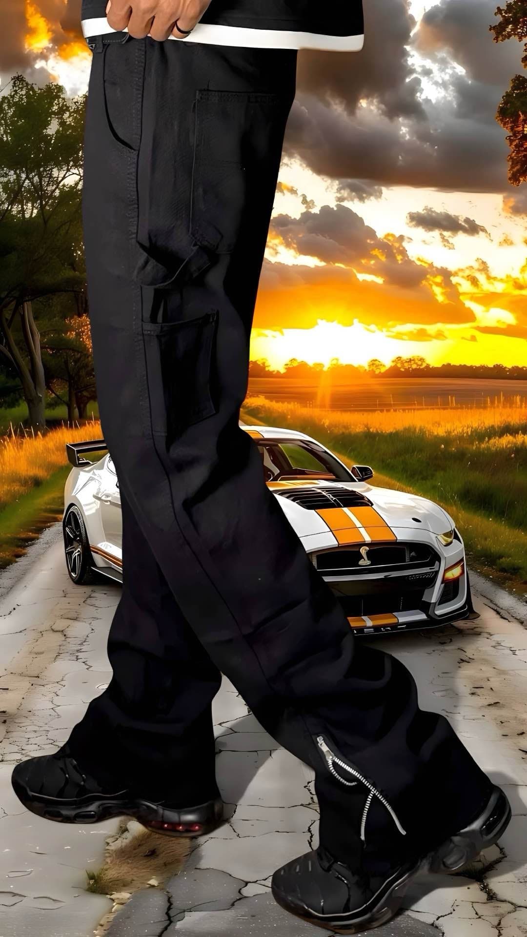 pantalon jean noir