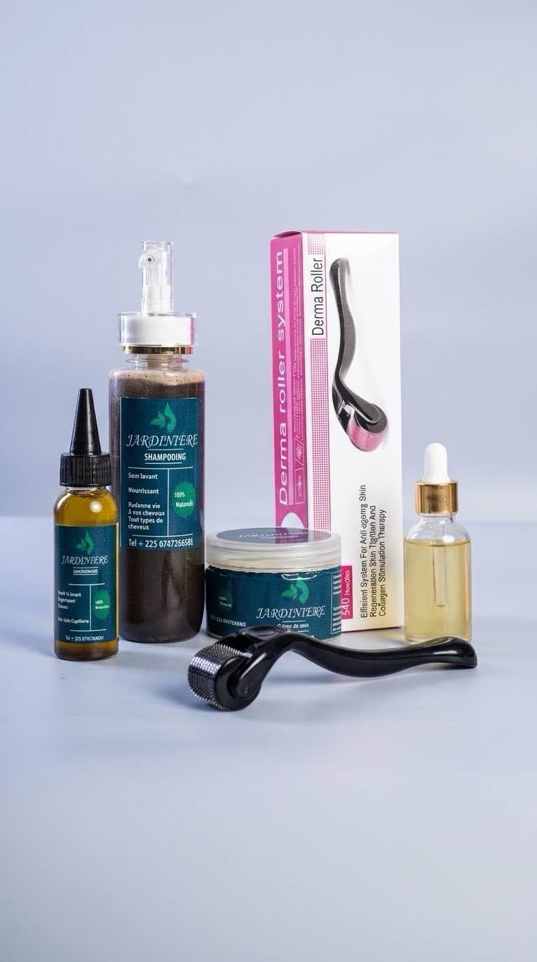 gamme de pousser de cheveux