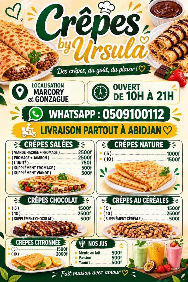 Crêpe by Ursula