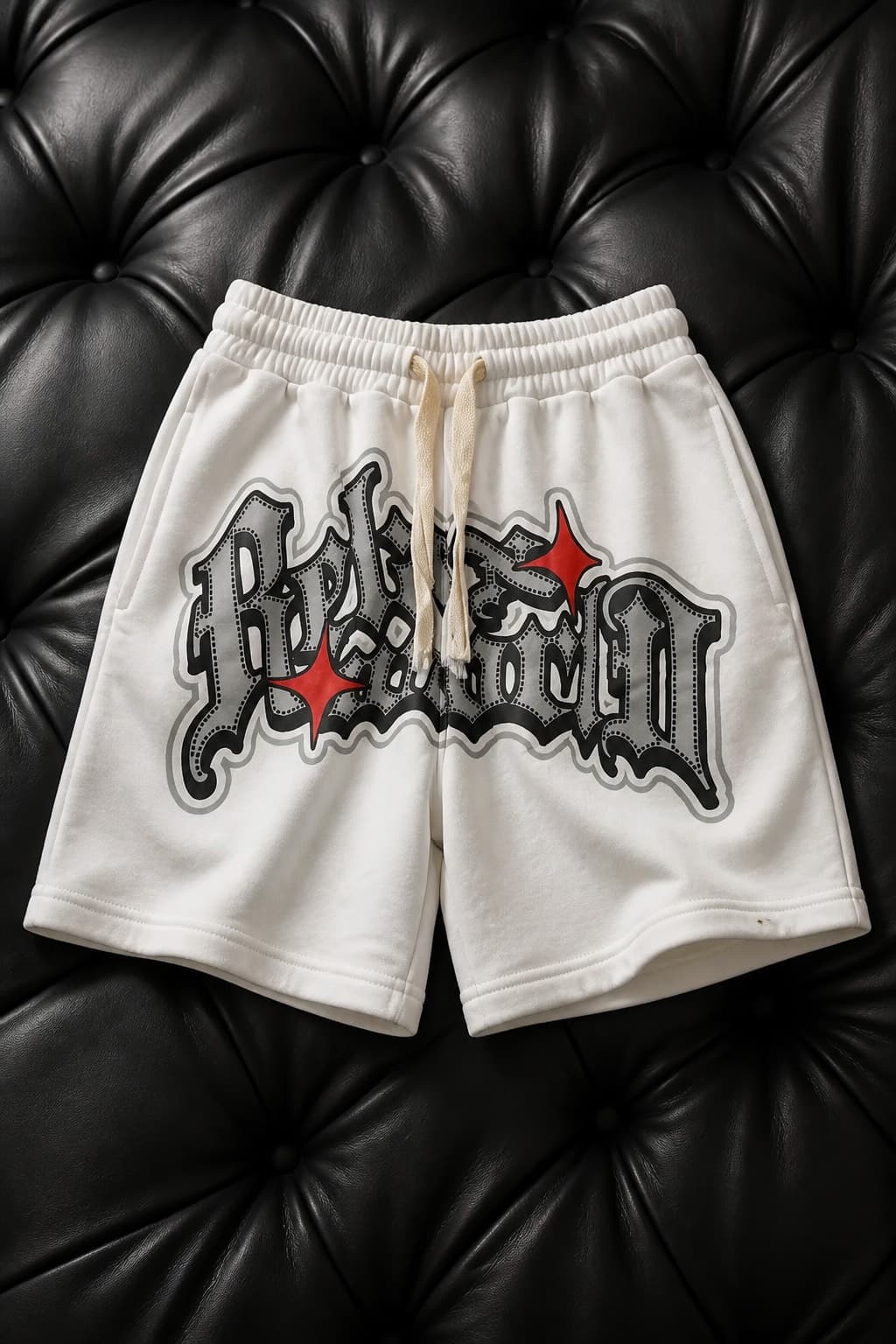 short blanc streetwear