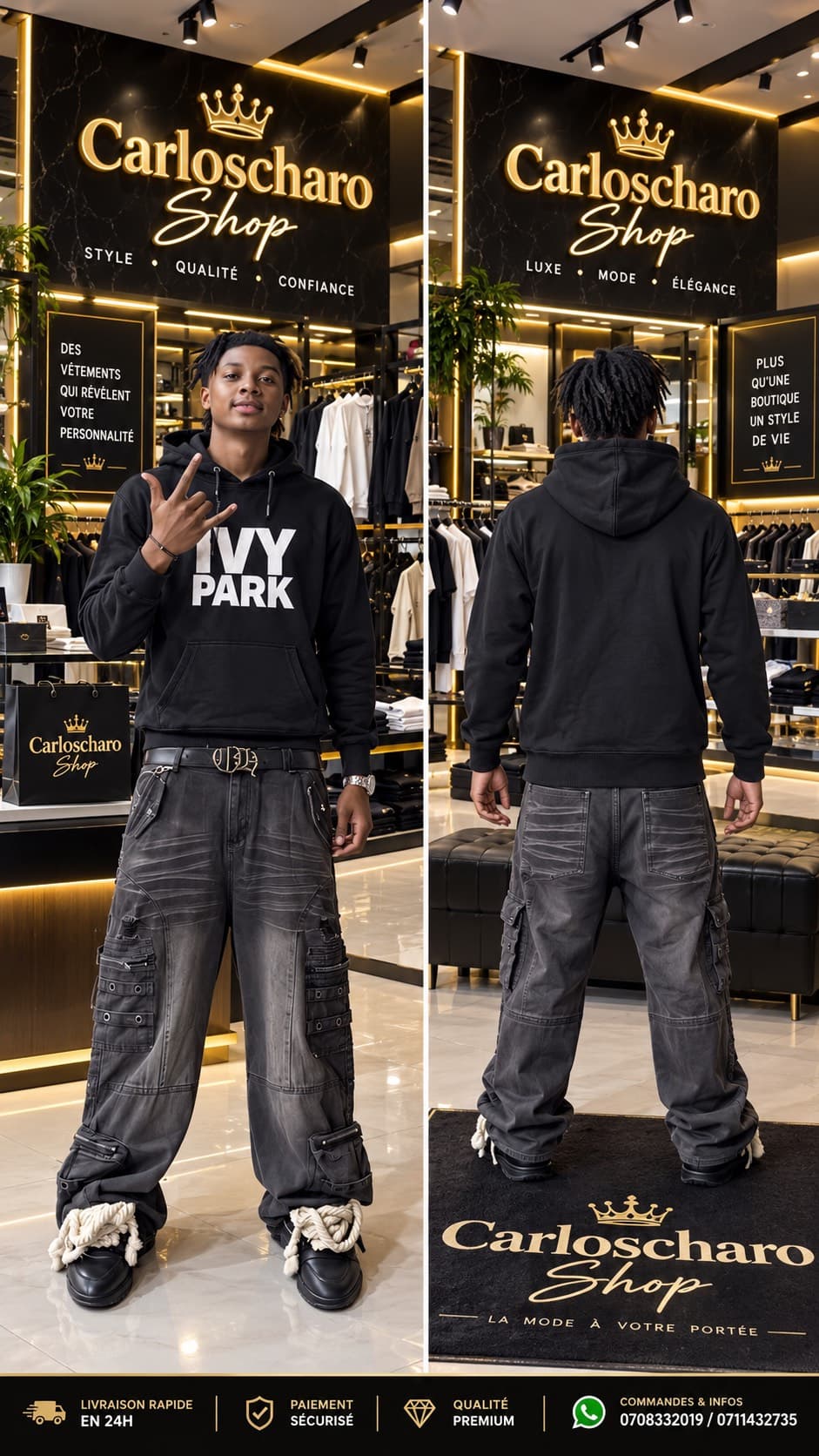 pull-over noir