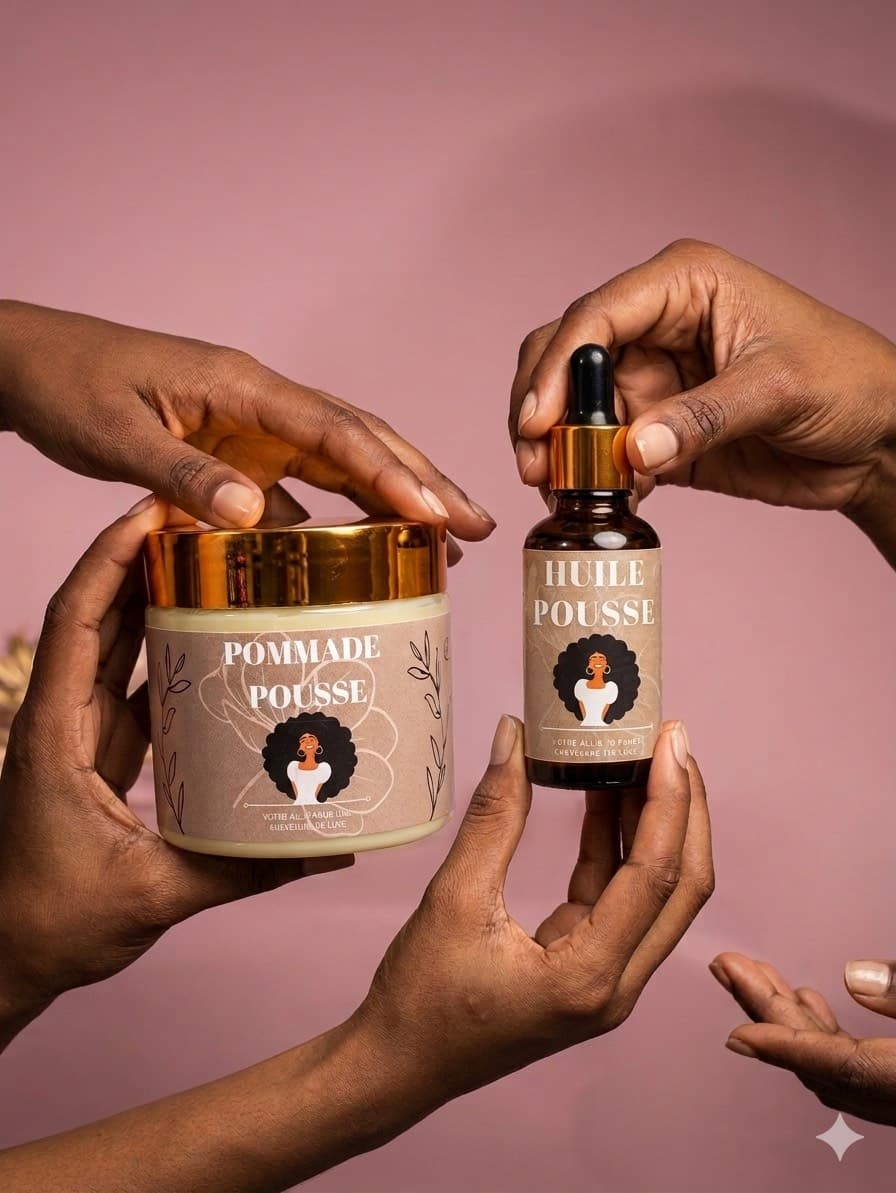 kit pousse de cheveux