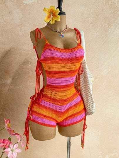 combinaison femme au crochet