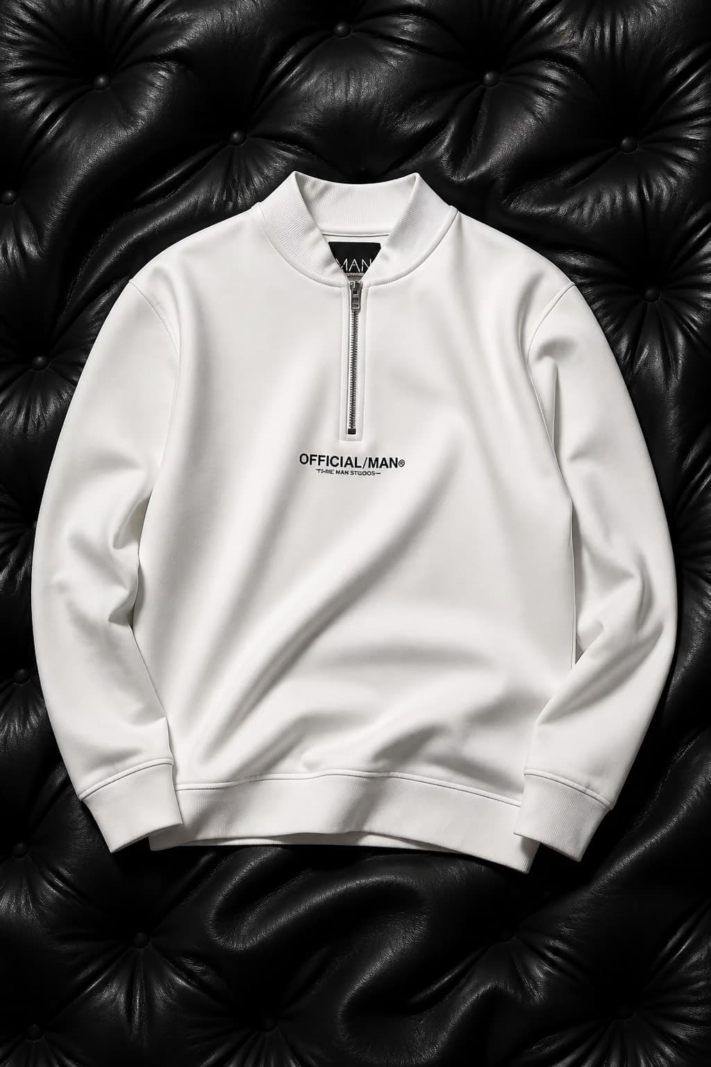 pull-over blanc