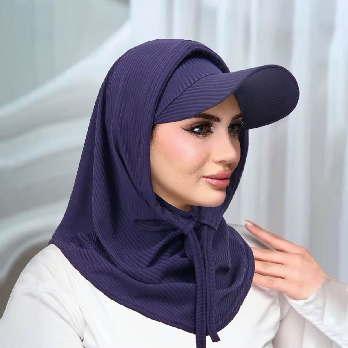TURBAN COULEUR BLEU MARINE