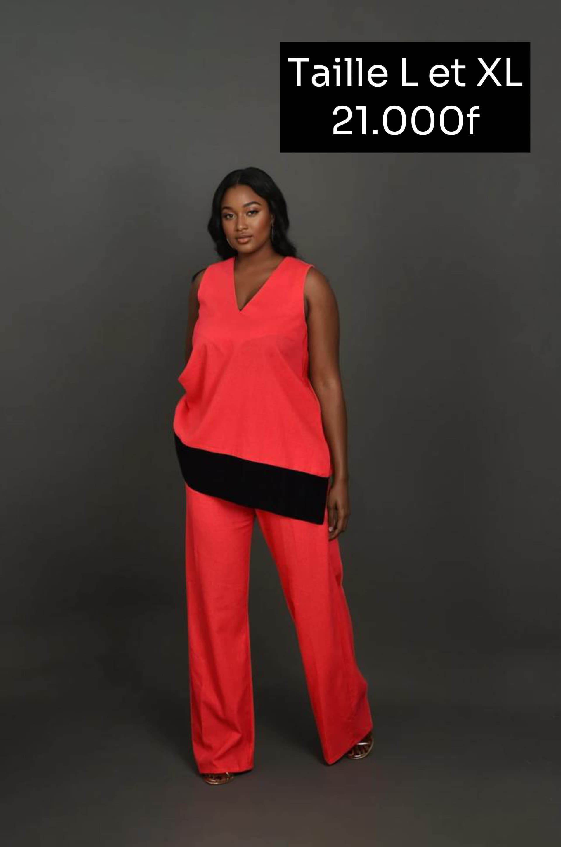 zanzi pants coral set