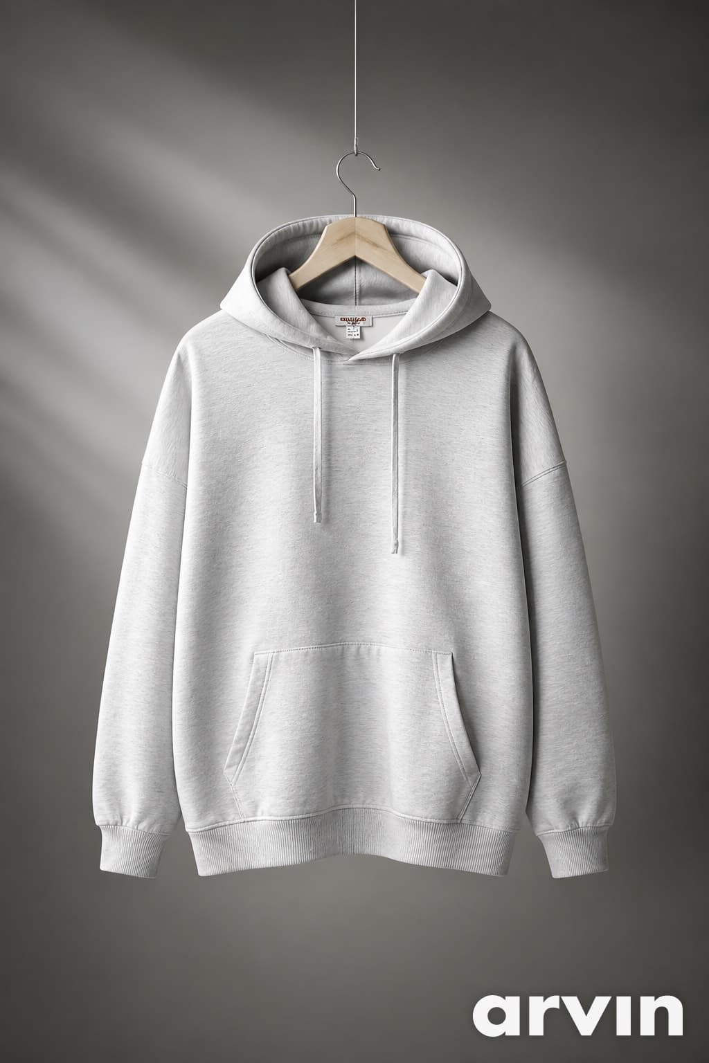 pull-over gris robuste