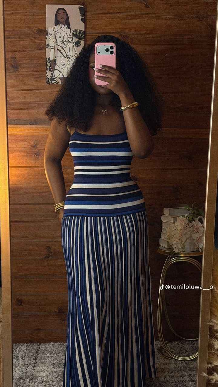 Robe multicolore